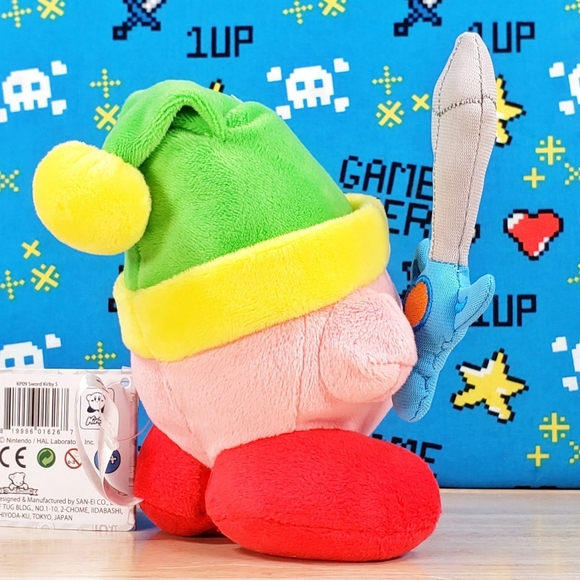 All Star Collection SWORD KIRBY 5" #09 Ultrasoft Nintendo Gaming Plush Rare HTF - Picture 3 of 12